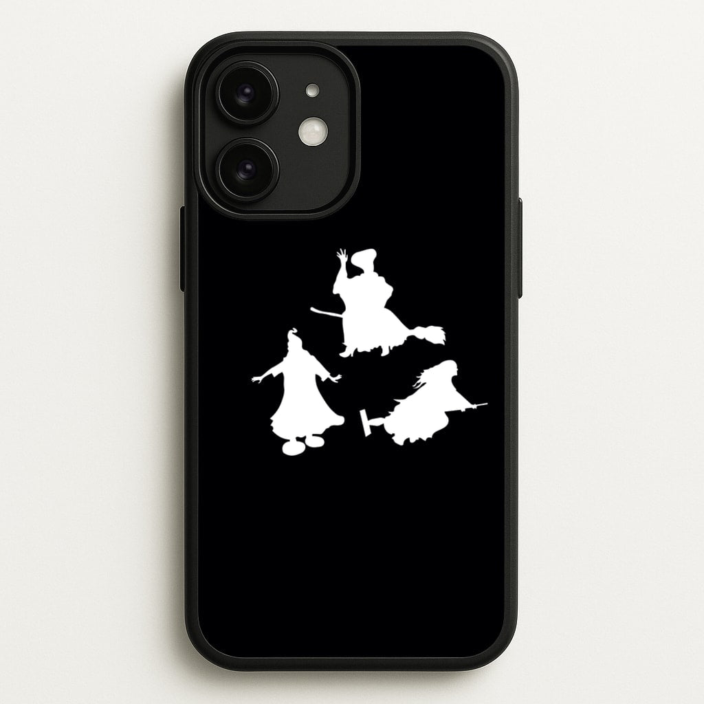 Witches Outline - Hocus Halloween - Halloween Phone Case for iPhone 11