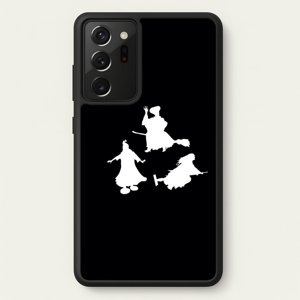 Witches Outline - Hocus Halloween - Halloween Phone Case for Galaxy Note 20 Ultra
