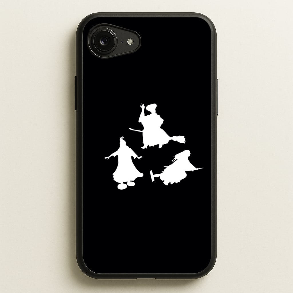 Witches Outline - Hocus Halloween - Halloween Phone Case for iPhone 16e