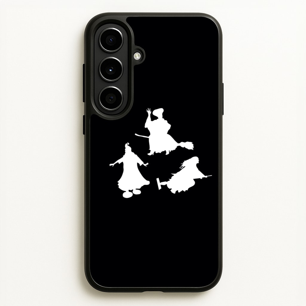 Witches Outline - Hocus Halloween - Halloween Phone Case for Galaxy A56