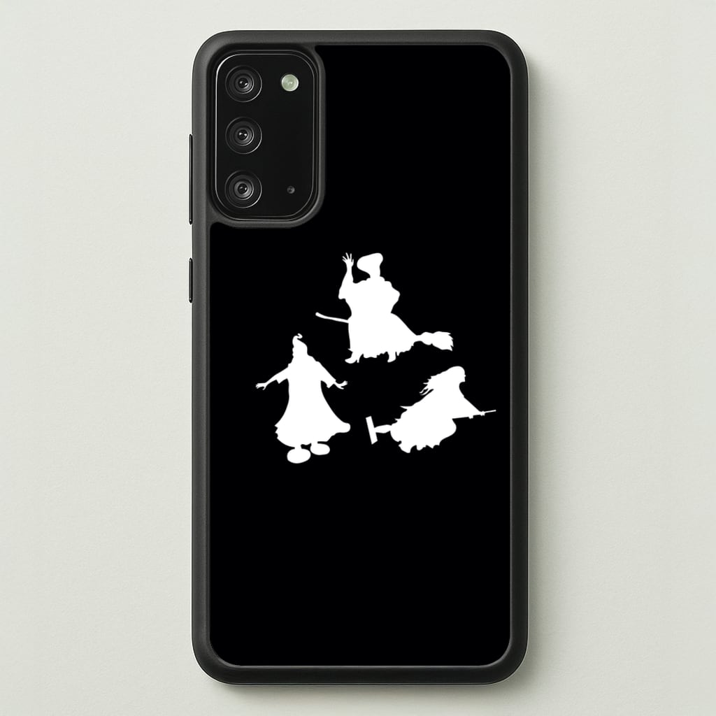Witches Outline - Hocus Halloween - Halloween Phone Case for Galaxy Note 20