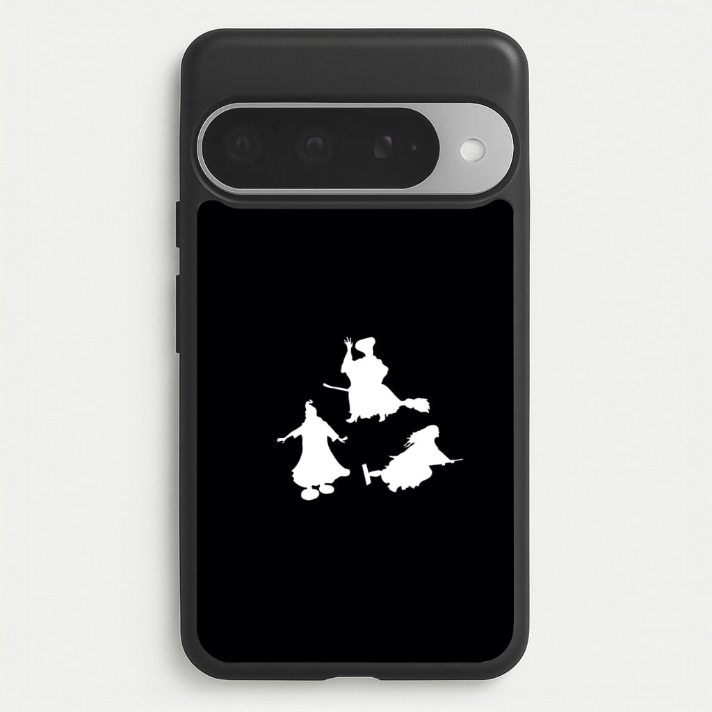 Witches Outline - Hocus Halloween Phone Case for Google Pixel 10 Pro XL