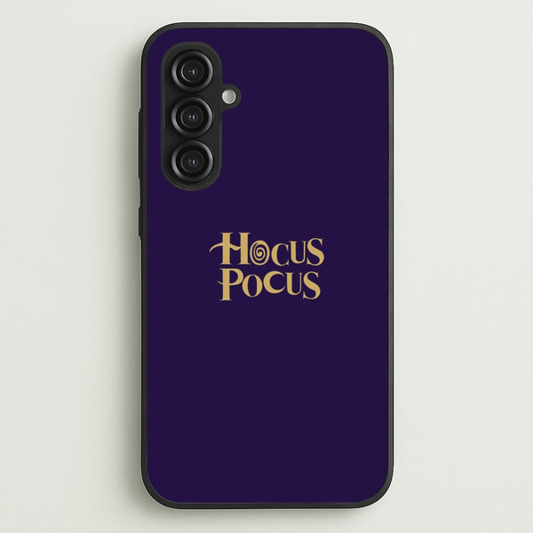 Text - Hocus Halloween - Halloween Phone Case for Galaxy S23FE