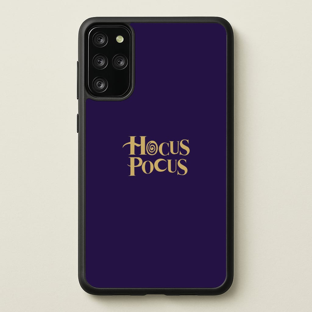Text - Hocus Halloween - Halloween Phone Case for Galaxy S20 Plus