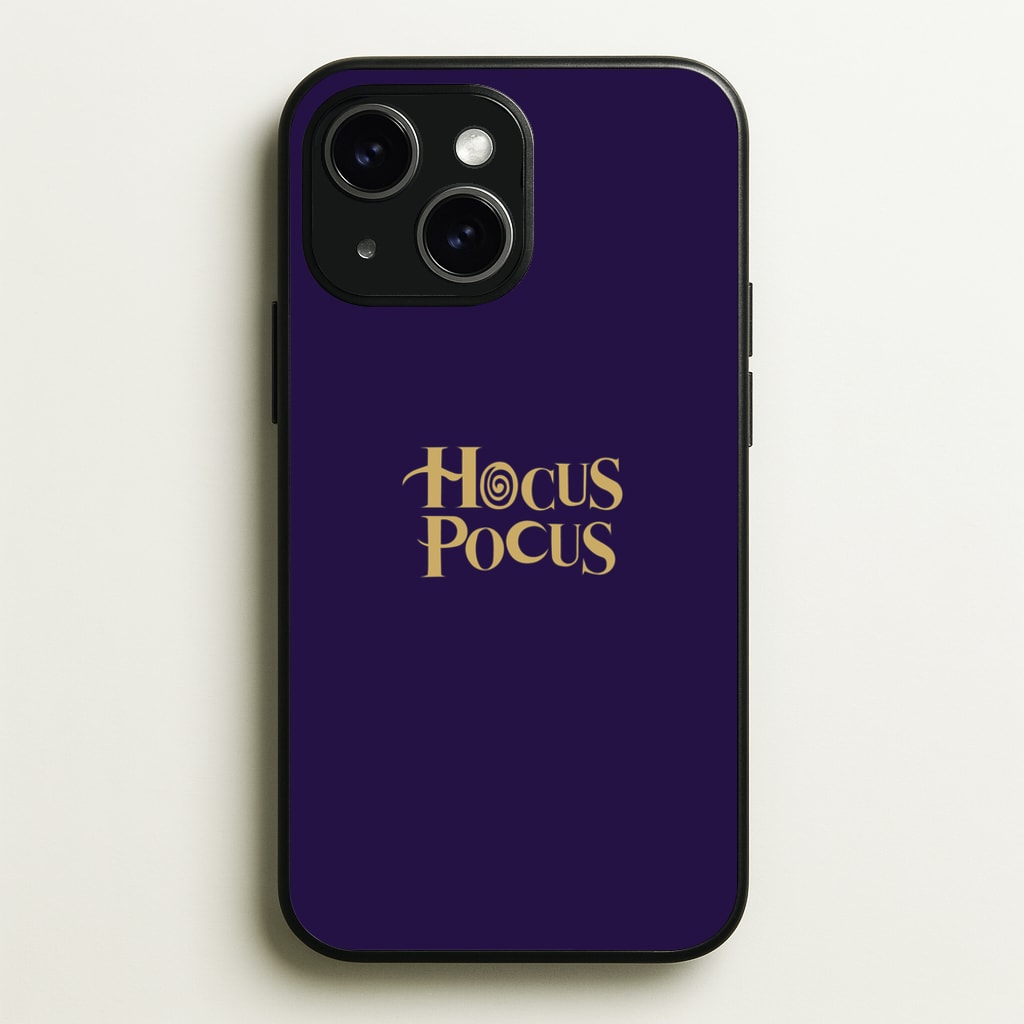 Text - Hocus Halloween - Halloween Phone Case for iPhone 15 Plus