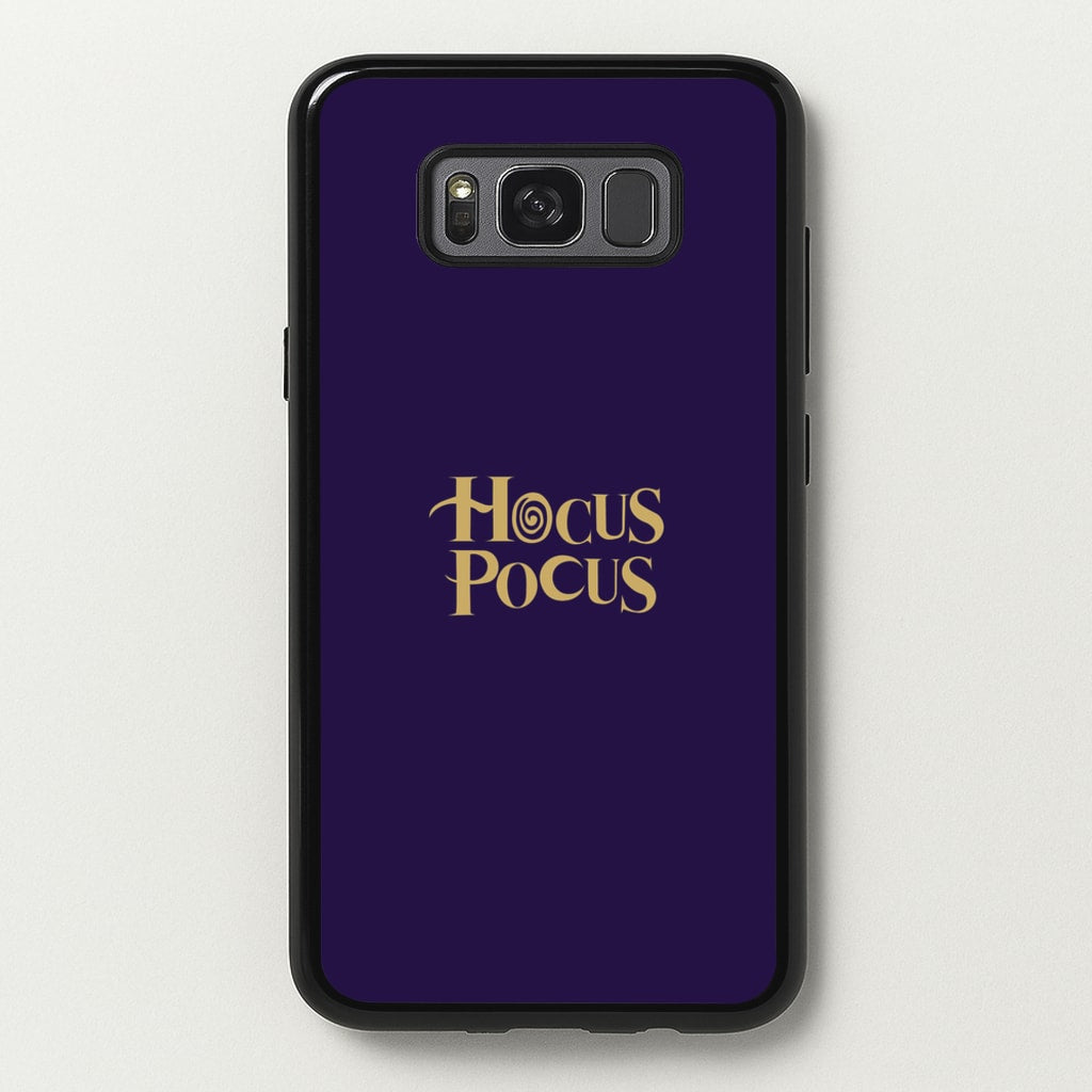 Text - Hocus Halloween - Halloween Phone Case for Galaxy S8