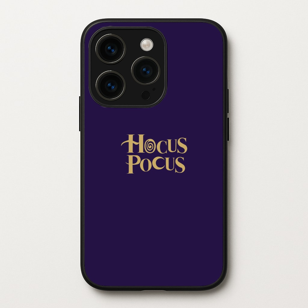 Text - Hocus Halloween - Halloween Phone Case for iPhone 14 Pro