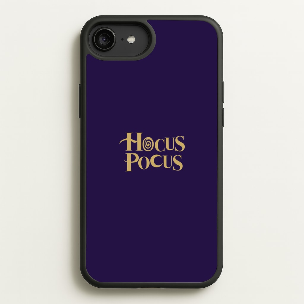 Text - Hocus Halloween - Halloween Phone Case for iPhone 6 Plus / 7 Plus / 8 Plus
