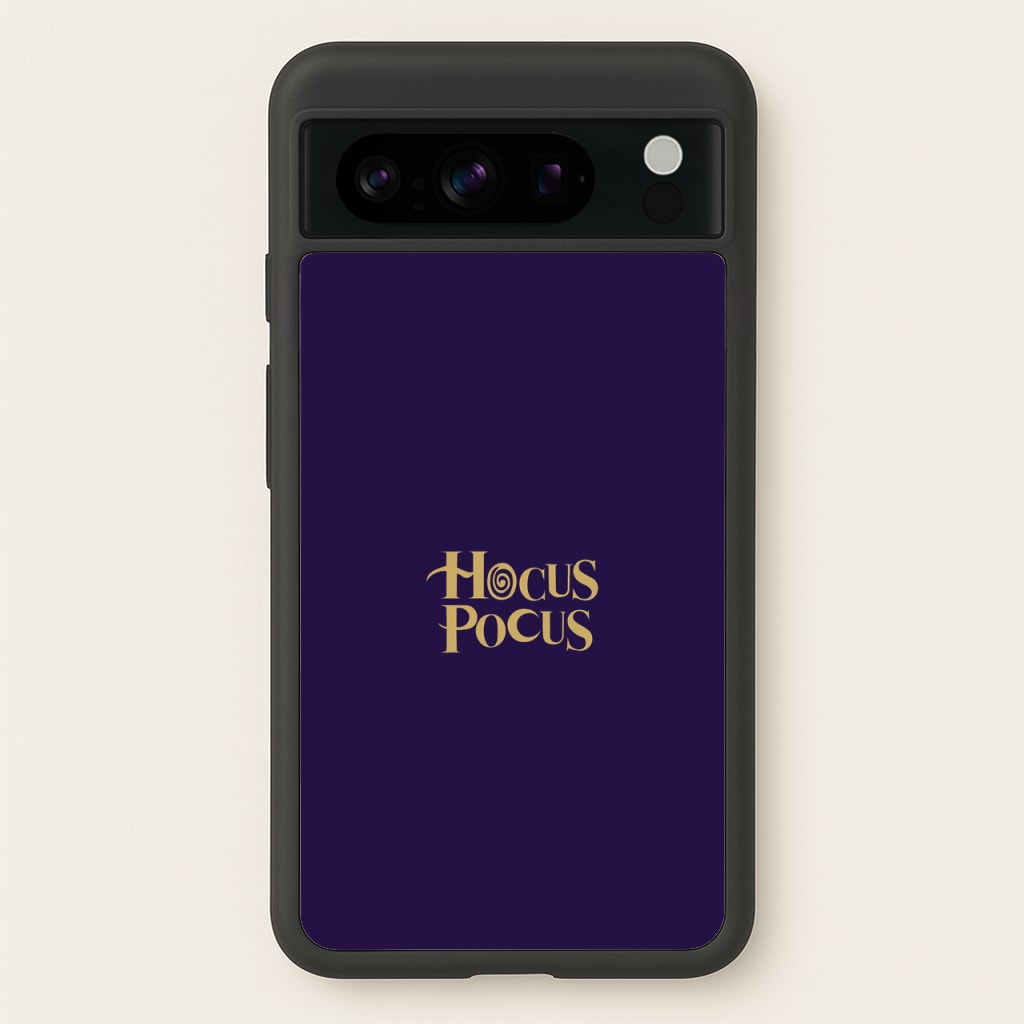 Text - Hocus Halloween - Halloween Phone Case for Google Pixel 8 Pro