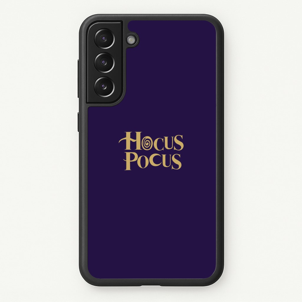 Text - Hocus Halloween - Halloween Phone Case for Galaxy S21