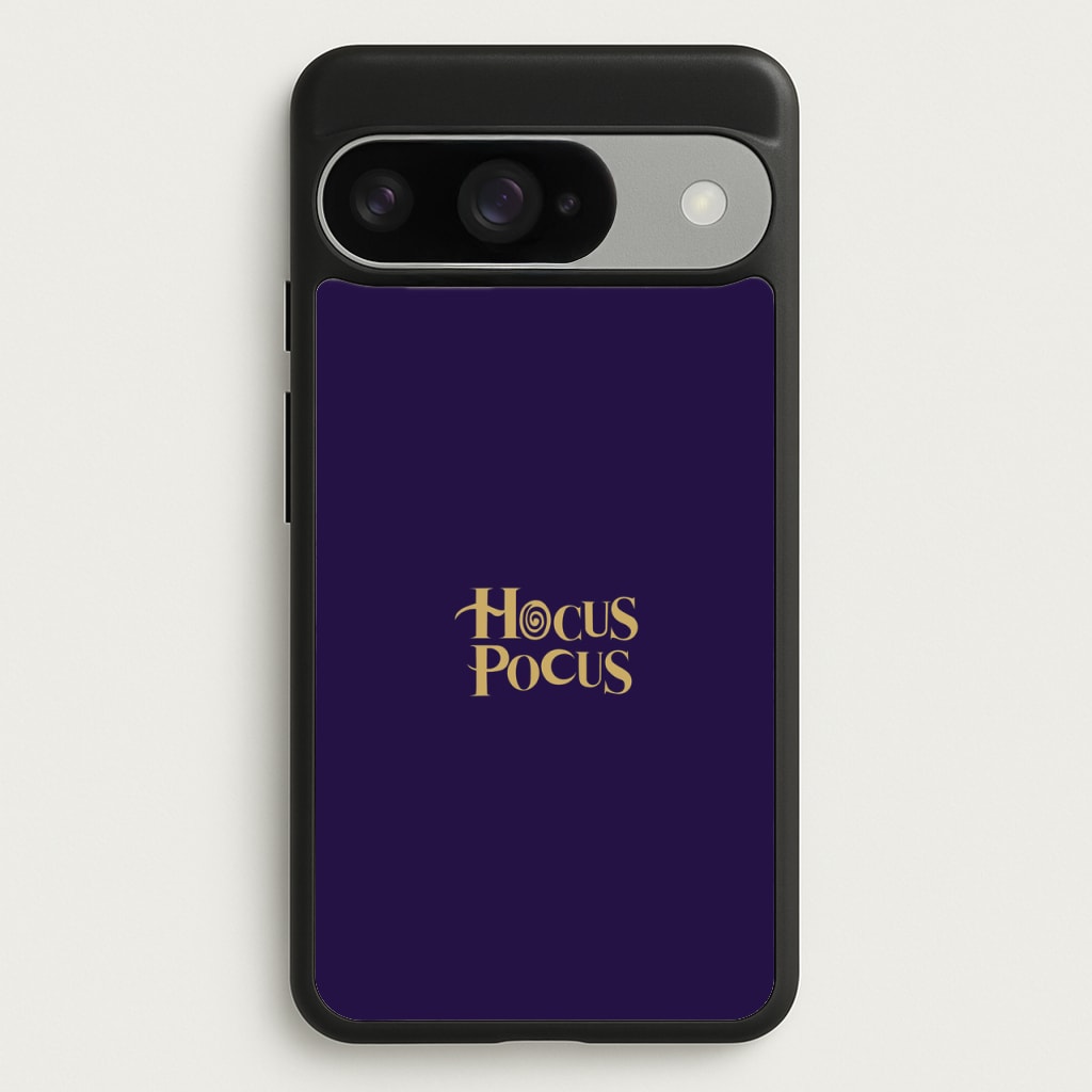 Text - Hocus Halloween Phone Case for Google Pixel 10 / 10 Pro