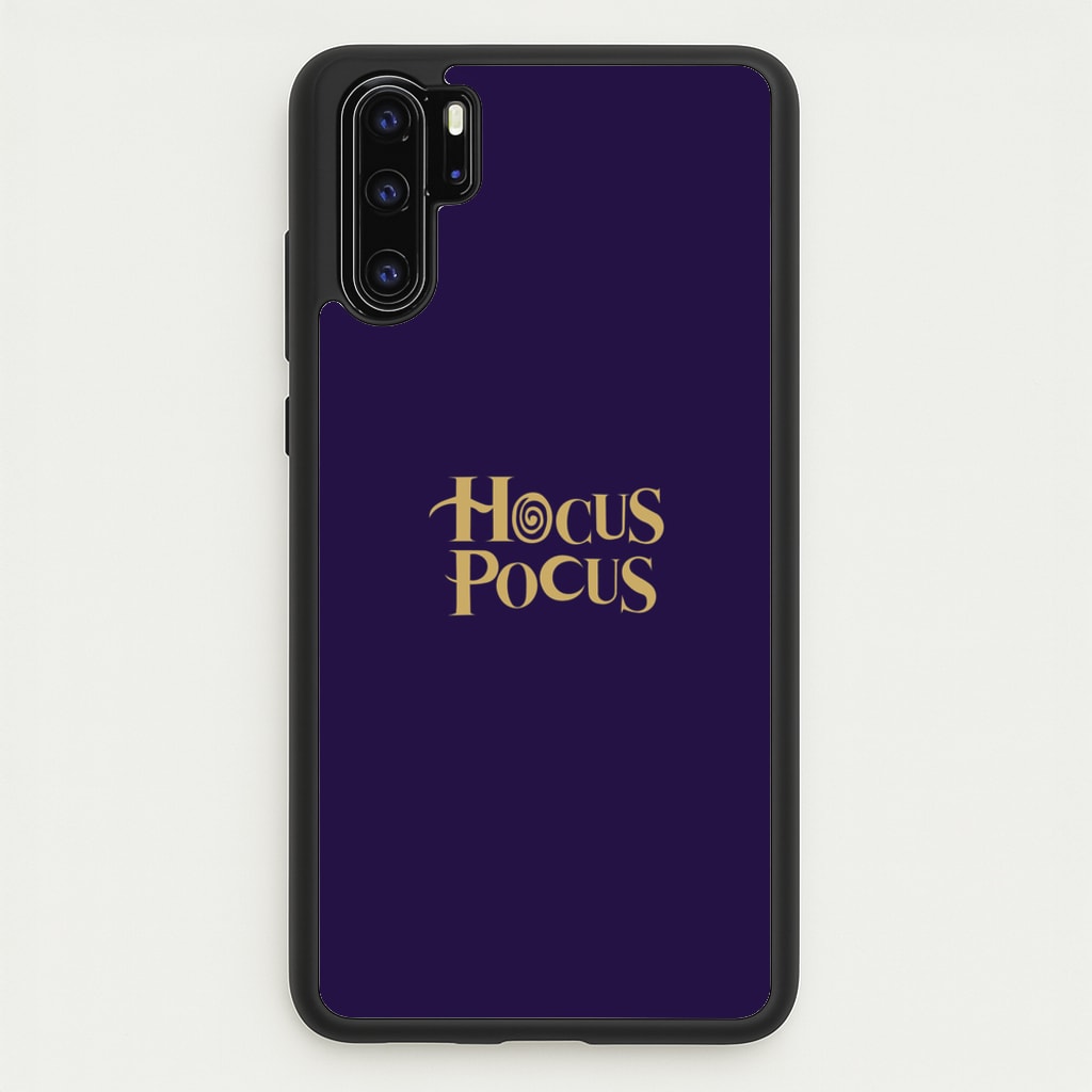 Text - Hocus Halloween - Halloween Phone Case for Huawei P30 Pro