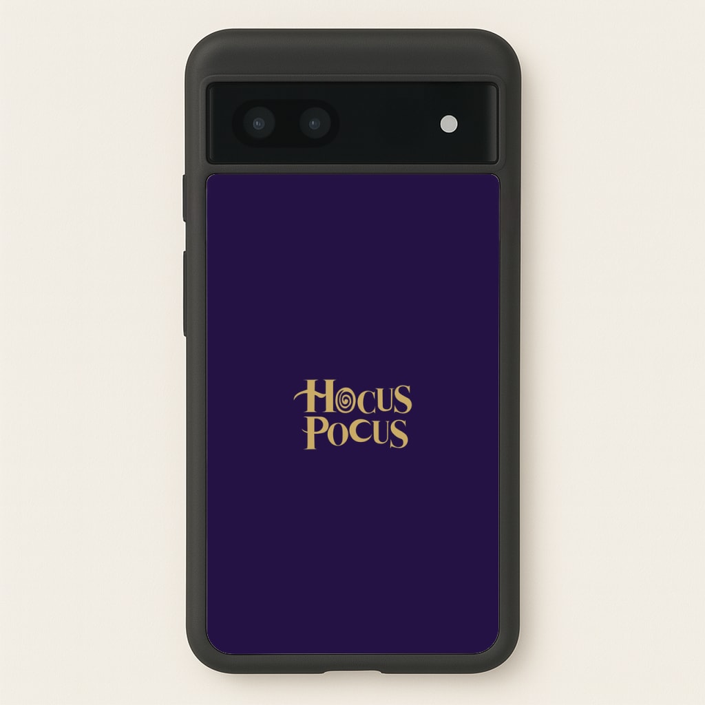 Text - Hocus Halloween - Halloween Phone Case for Google Pixel 7a