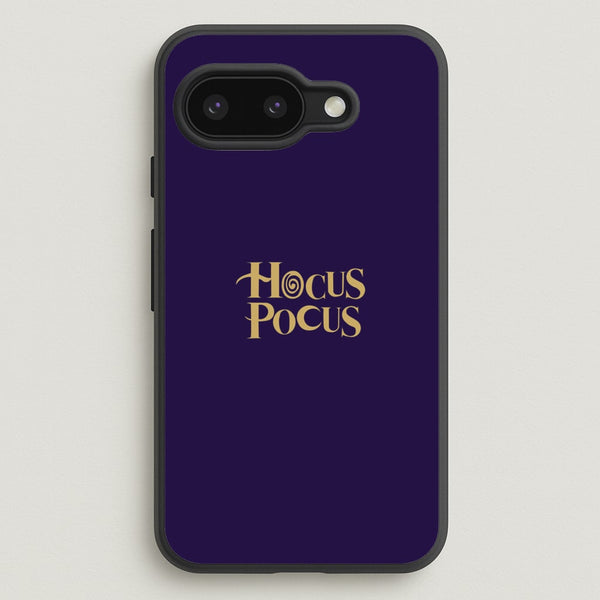 Text - Hocus Halloween - Halloween Phone Case for Google Pixel 9a