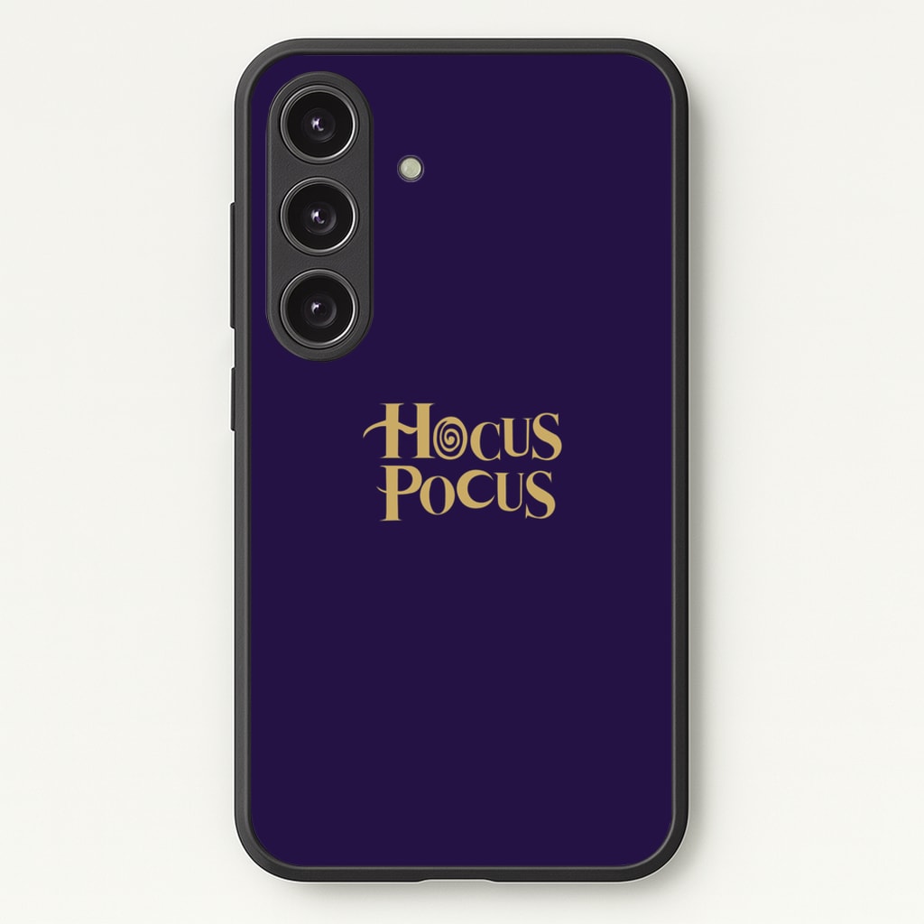 Text - Hocus Halloween - Halloween Phone Case for Galaxy S25 Plus