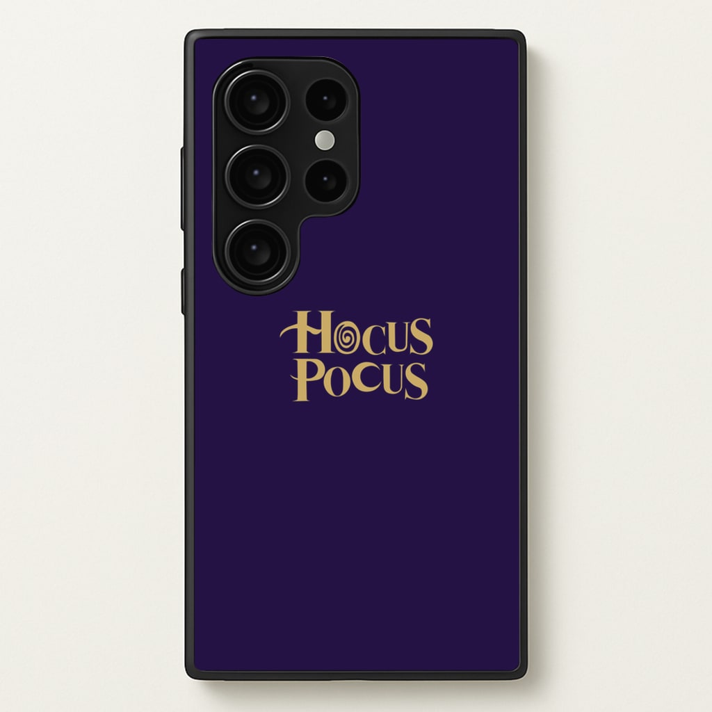 Text - Hocus Halloween - Halloween Phone Case for Galaxy S24 Ultra
