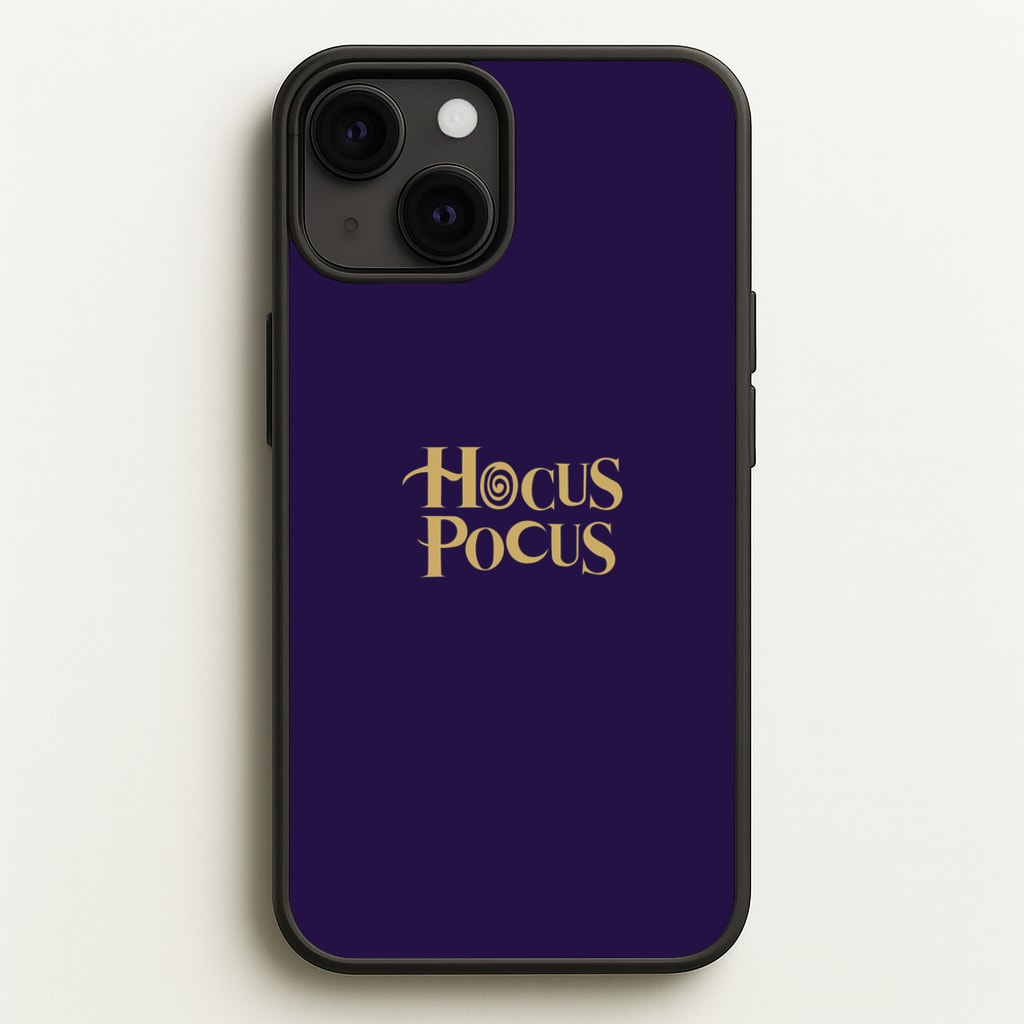 Text - Hocus Halloween - Halloween Phone Case for iPhone 13