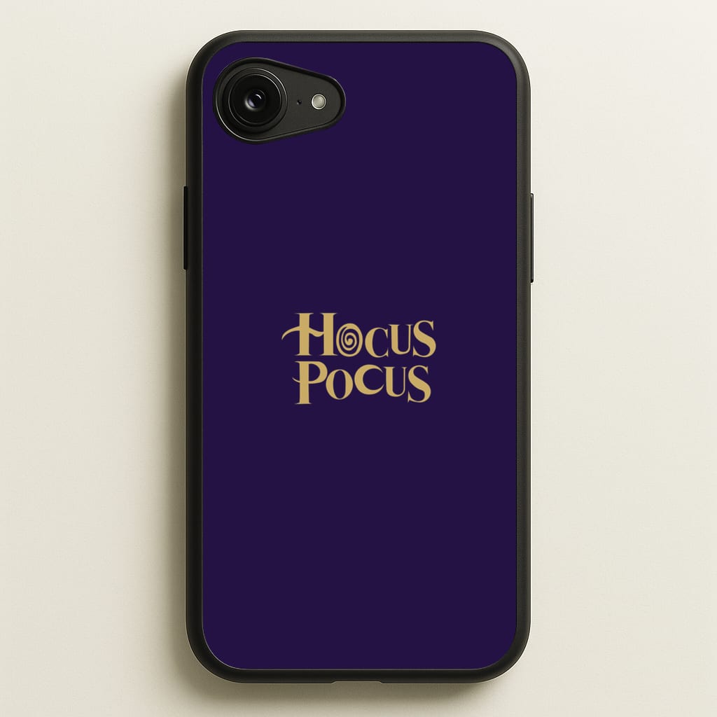 Text - Hocus Halloween - Halloween Phone Case for iPhone 16e