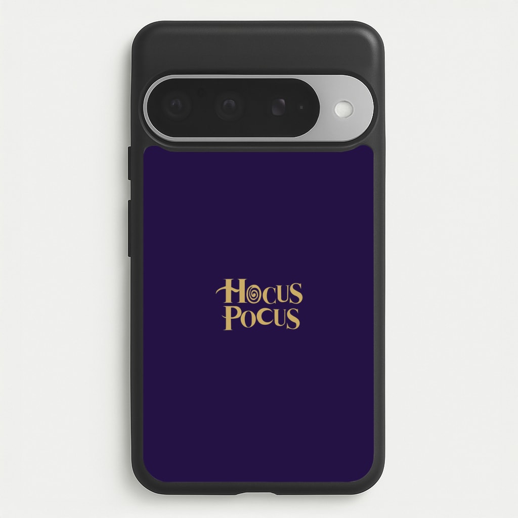 Text - Hocus Halloween Phone Case for Google Pixel 10 Pro XL