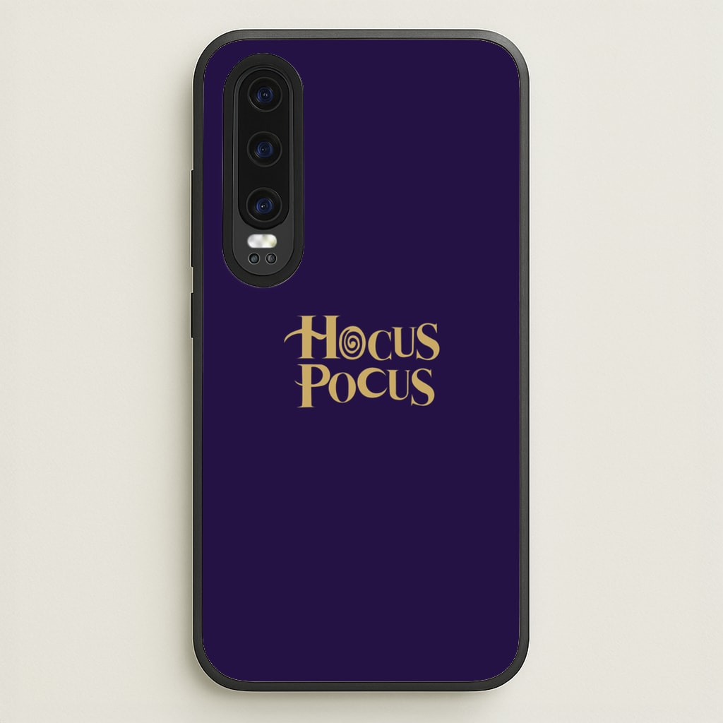 Text - Hocus Halloween - Halloween Phone Case for Huawei P30