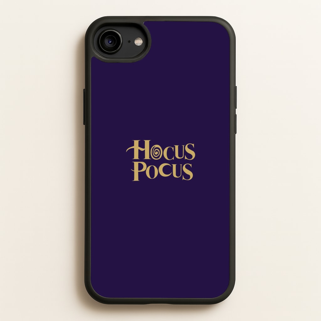 Text - Hocus Halloween - Halloween Phone Case for iPhone 6 / 7 / 8 / SE