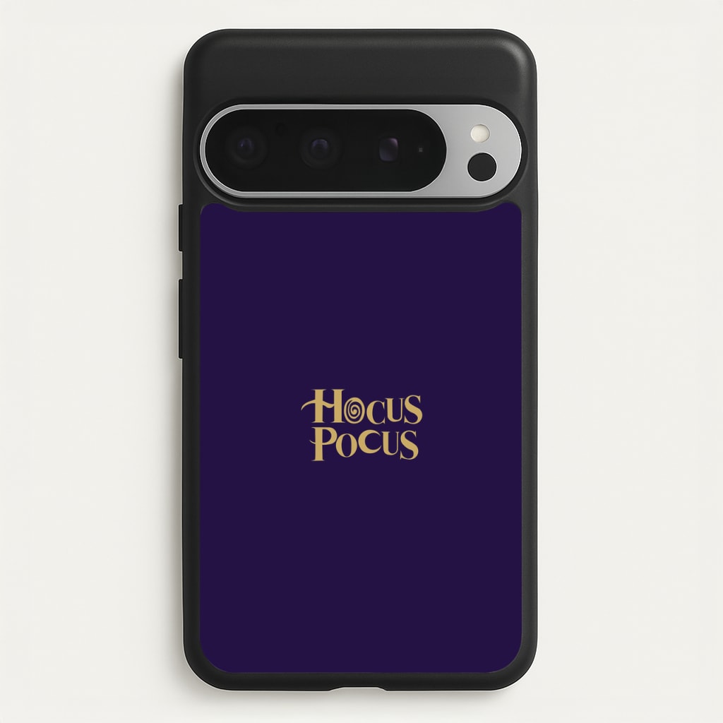 Text - Hocus Halloween - Halloween Phone Case for Google Pixel 9 Pro XL