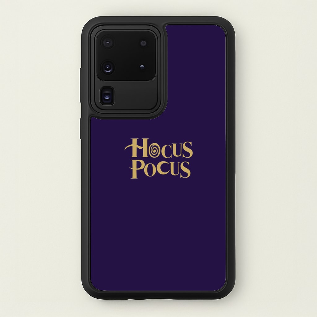 Text - Hocus Halloween - Halloween Phone Case for Galaxy S20 Ultra