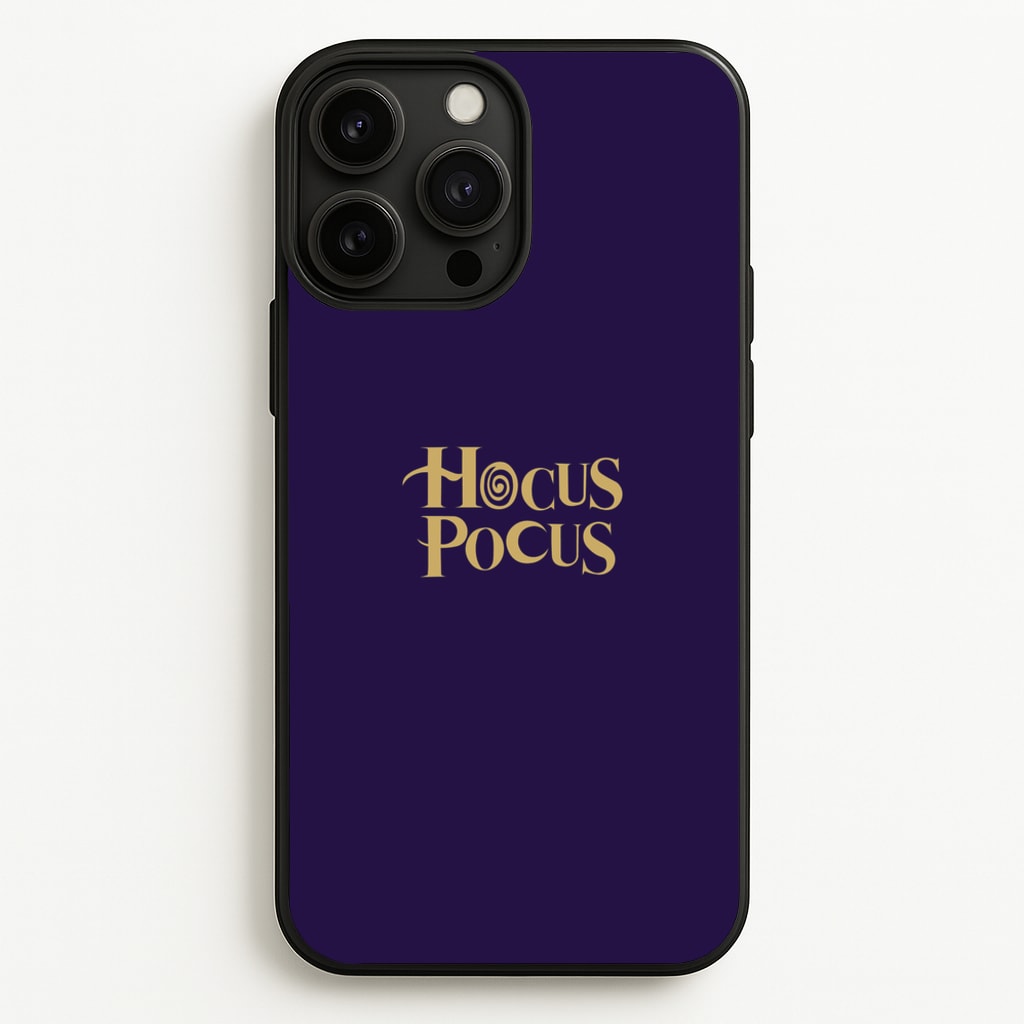 Text - Hocus Halloween - Halloween Phone Case for iPhone 13 Pro Max
