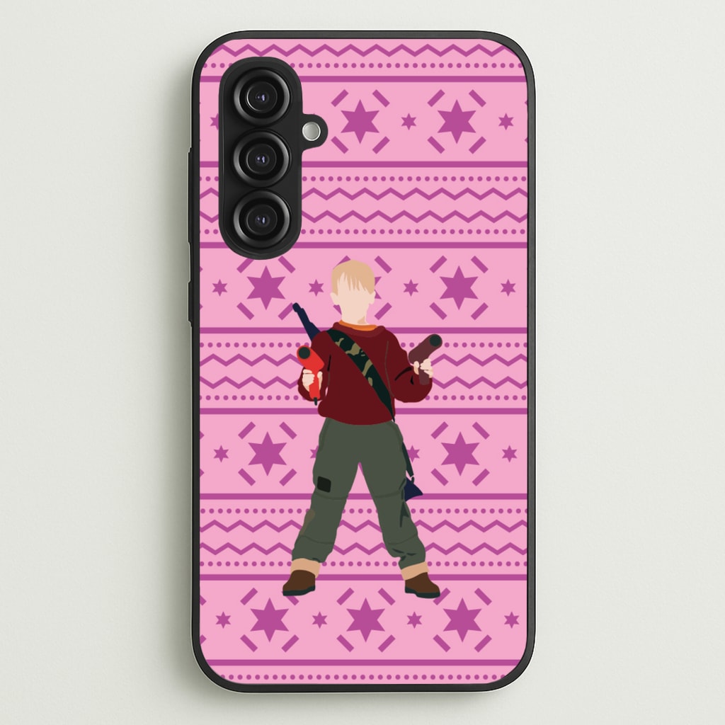 Kevin And Hairdryers - Home Alone Phone Case for Galaxy S23FE