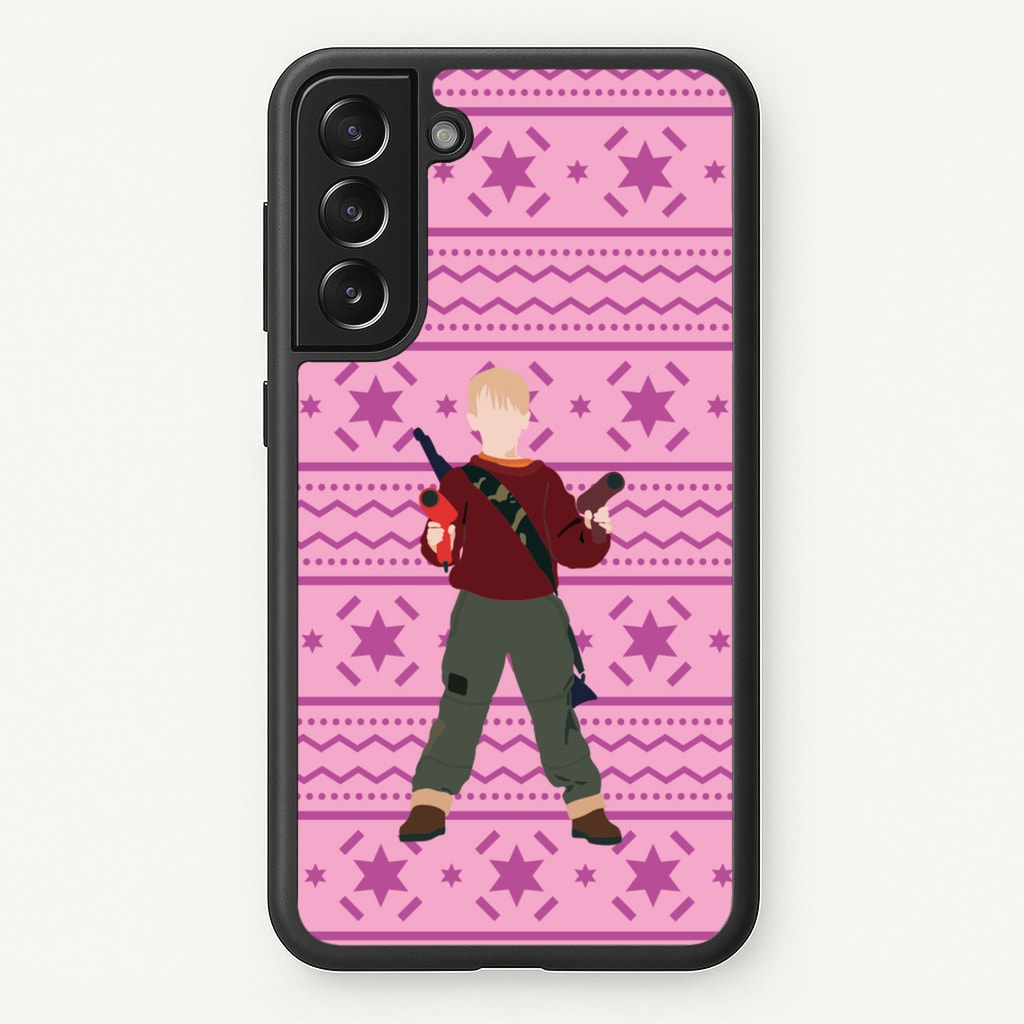 Kevin And Hairdryers - Home Alone Phone Case for Galaxy S22