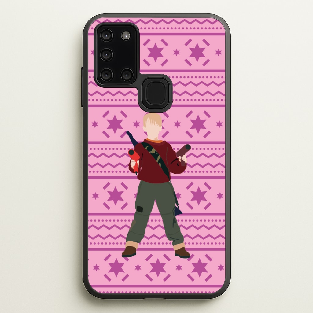 Kevin And Hairdryers - Home Alone Phone Case for Galaxy A21s