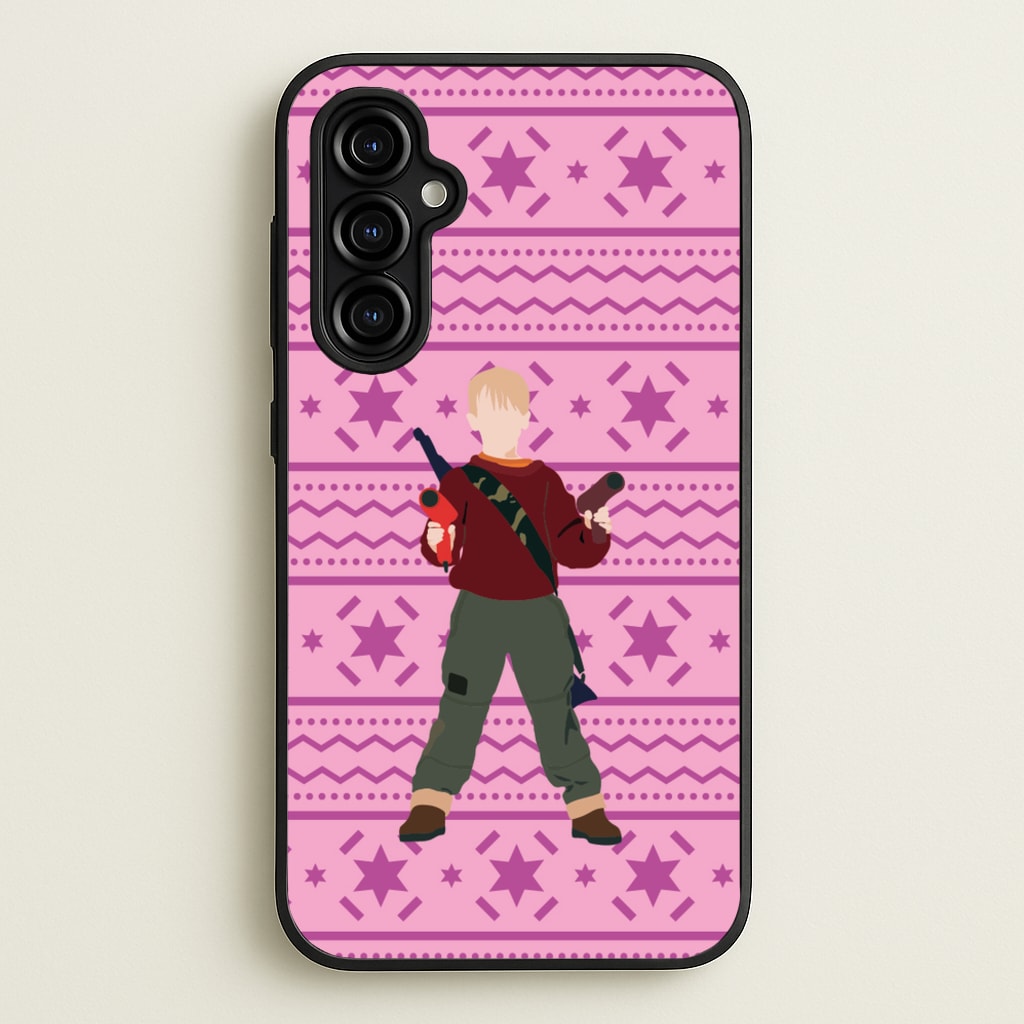 Kevin And Hairdryers - Home Alone Phone Case for Galaxy A54