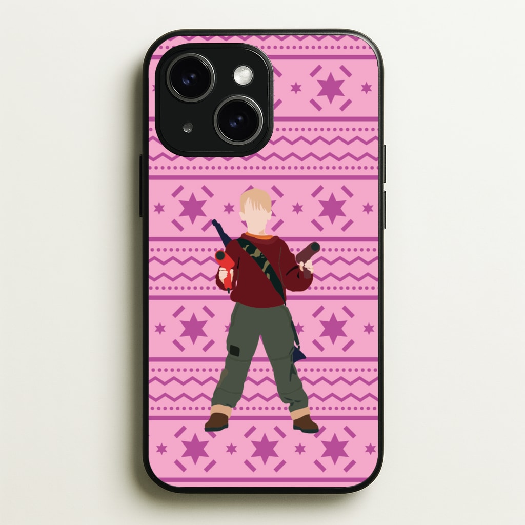 Kevin And Hairdryers - Home Alone Phone Case for iPhone 15