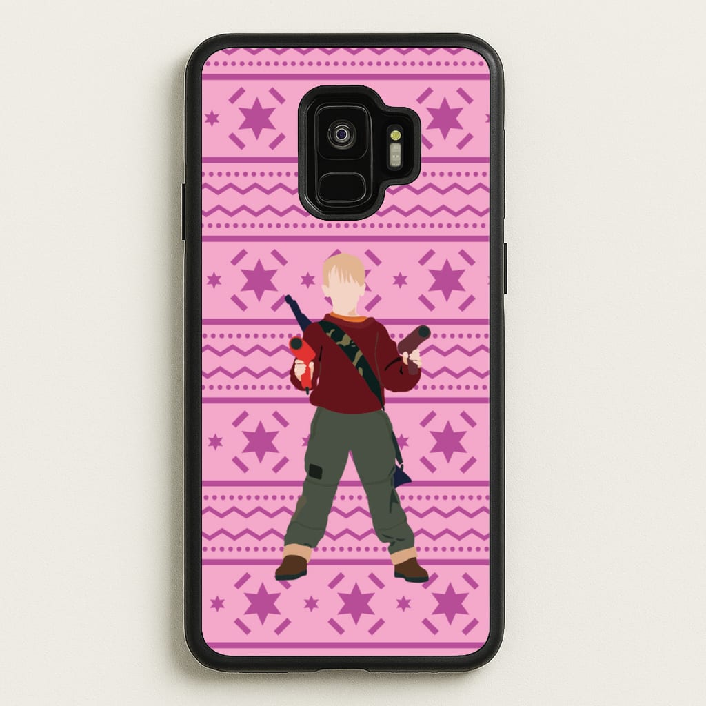 Kevin And Hairdryers - Home Alone Phone Case for Galaxy S9