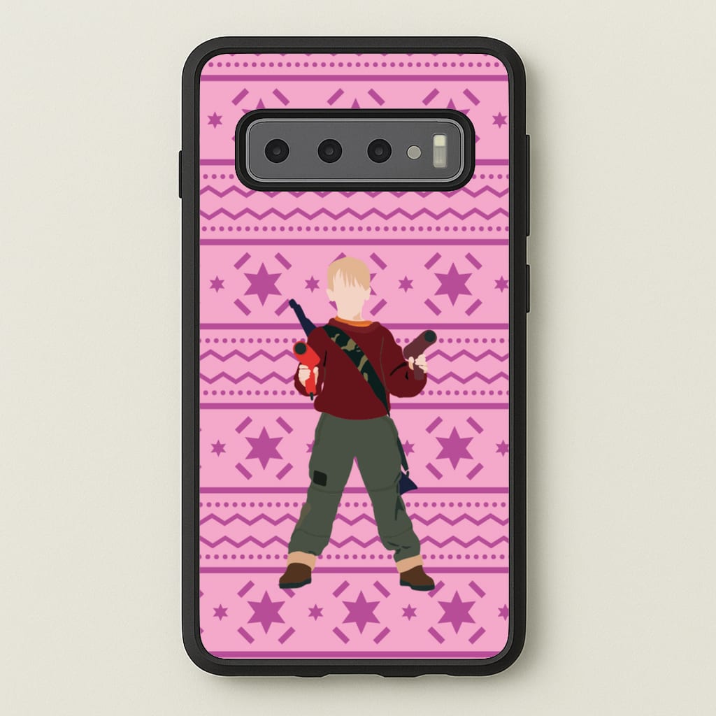 Kevin And Hairdryers - Home Alone Phone Case for Galaxy S10 Plus