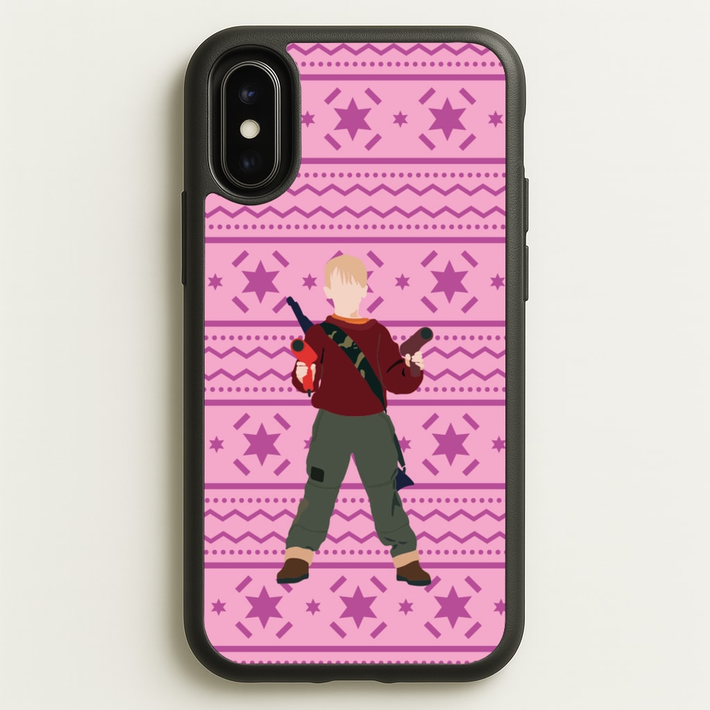 Kevin And Hairdryers - Home Alone Phone Case for iPhone X / XS