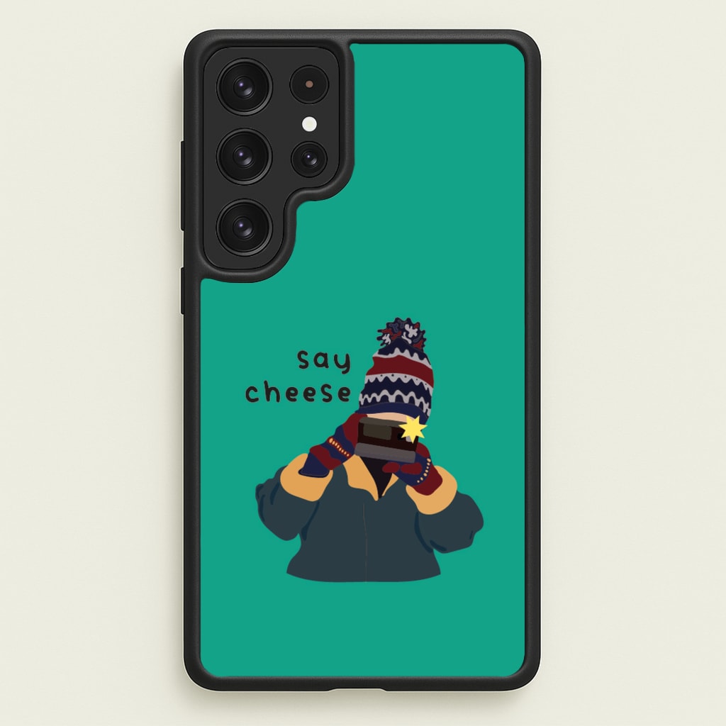 Say Cheese - Home Alone Phone Case for Galaxy S22 Ultra