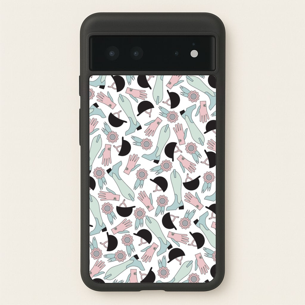 Clothing Patterns - Horses - Horses Phone Case for Google Pixel 6