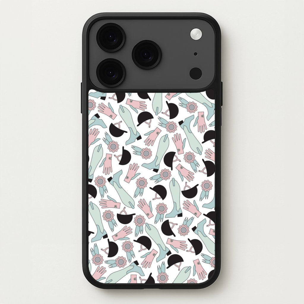 Clothing Patterns - Horses Phone Case for iPhone 17 Pro