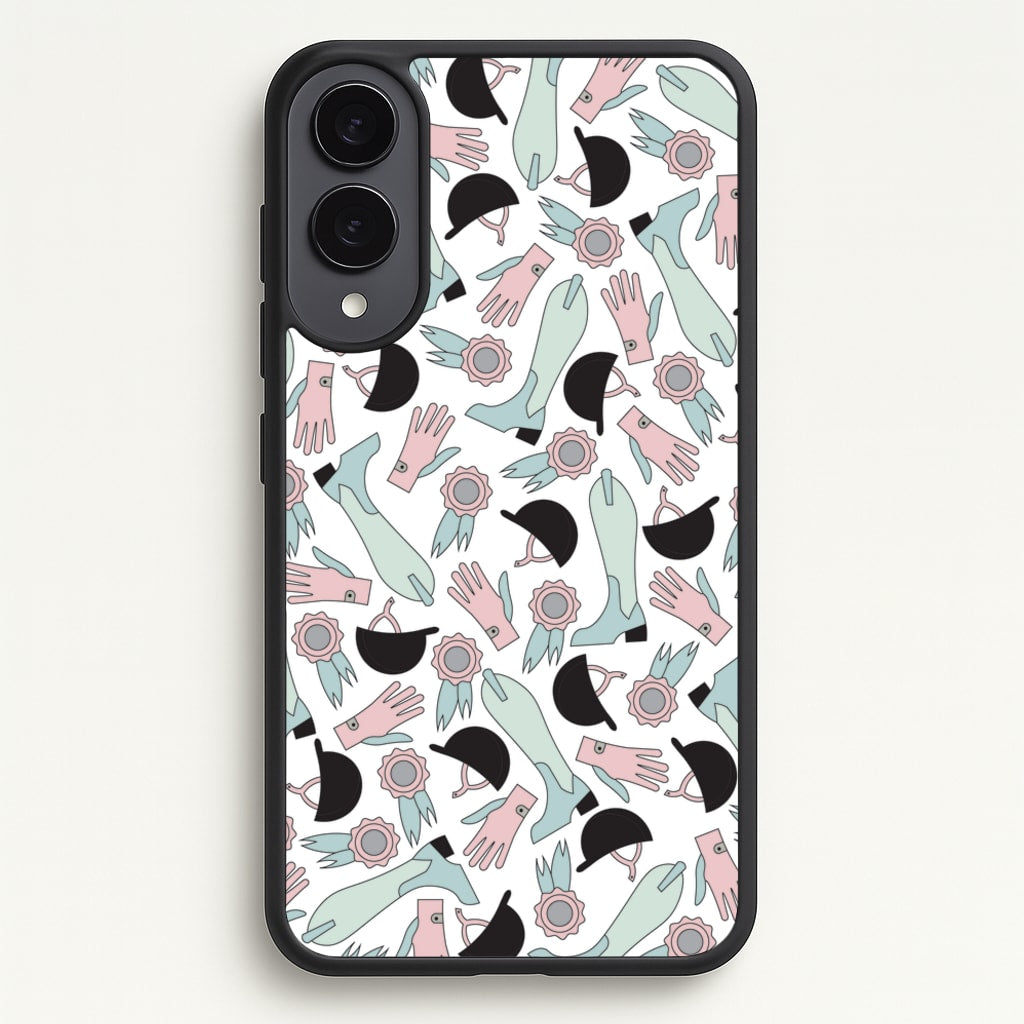 Clothing Patterns - Horses - Horses Phone Case for Galaxy S25 Edge