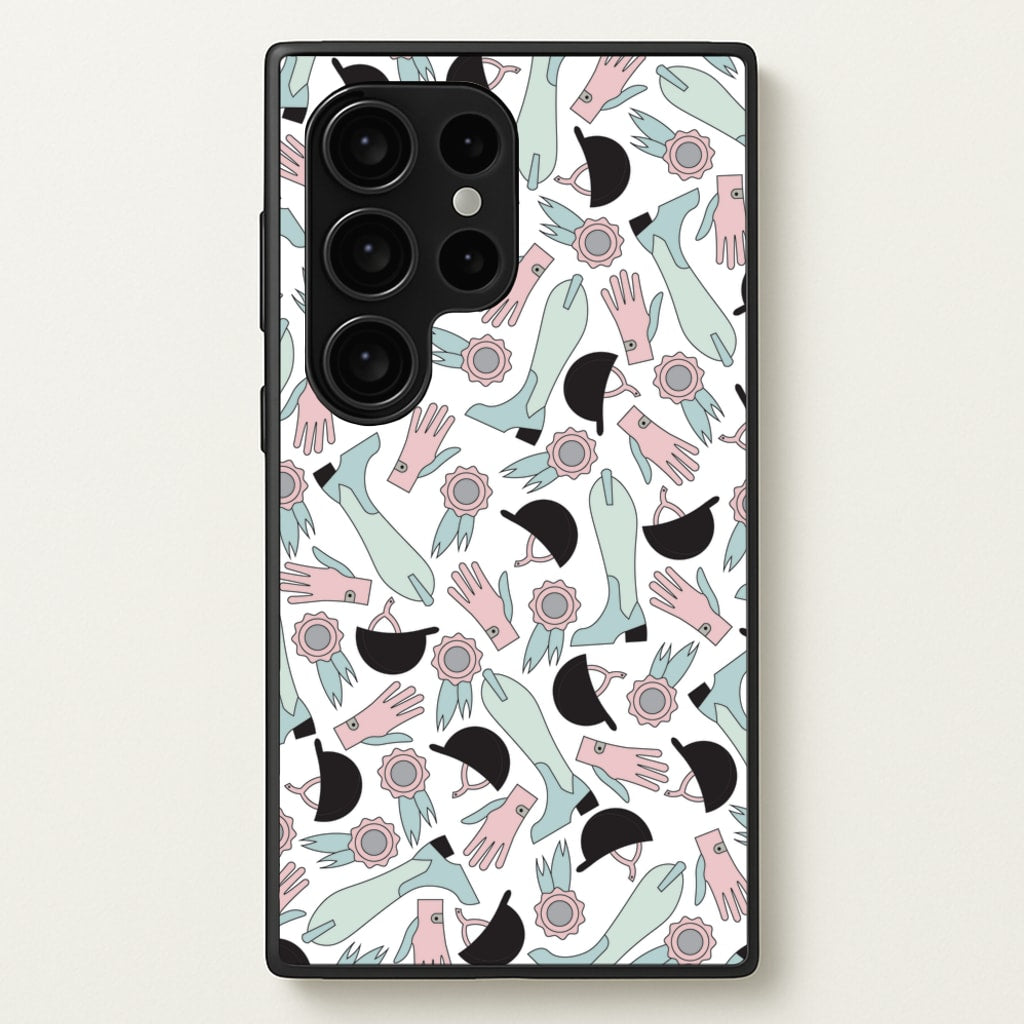 Clothing Patterns - Horses - Horses Phone Case for Galaxy S24 Ultra