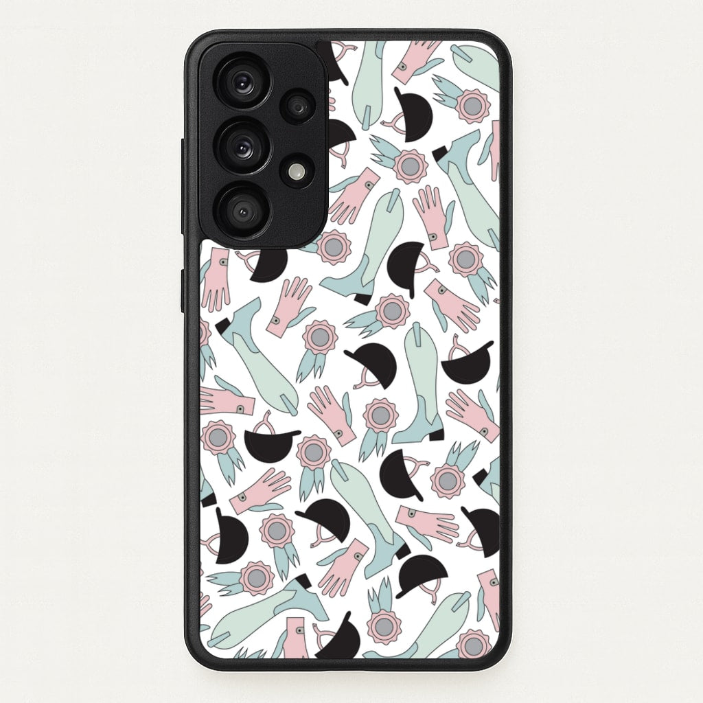 Clothing Patterns - Horses - Horses Phone Case for Galaxy A53