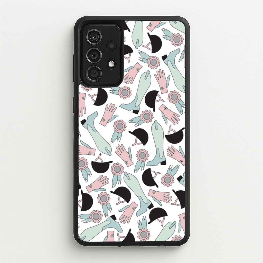 Clothing Patterns - Horses - Horses Phone Case for Galaxy A52 / A52s