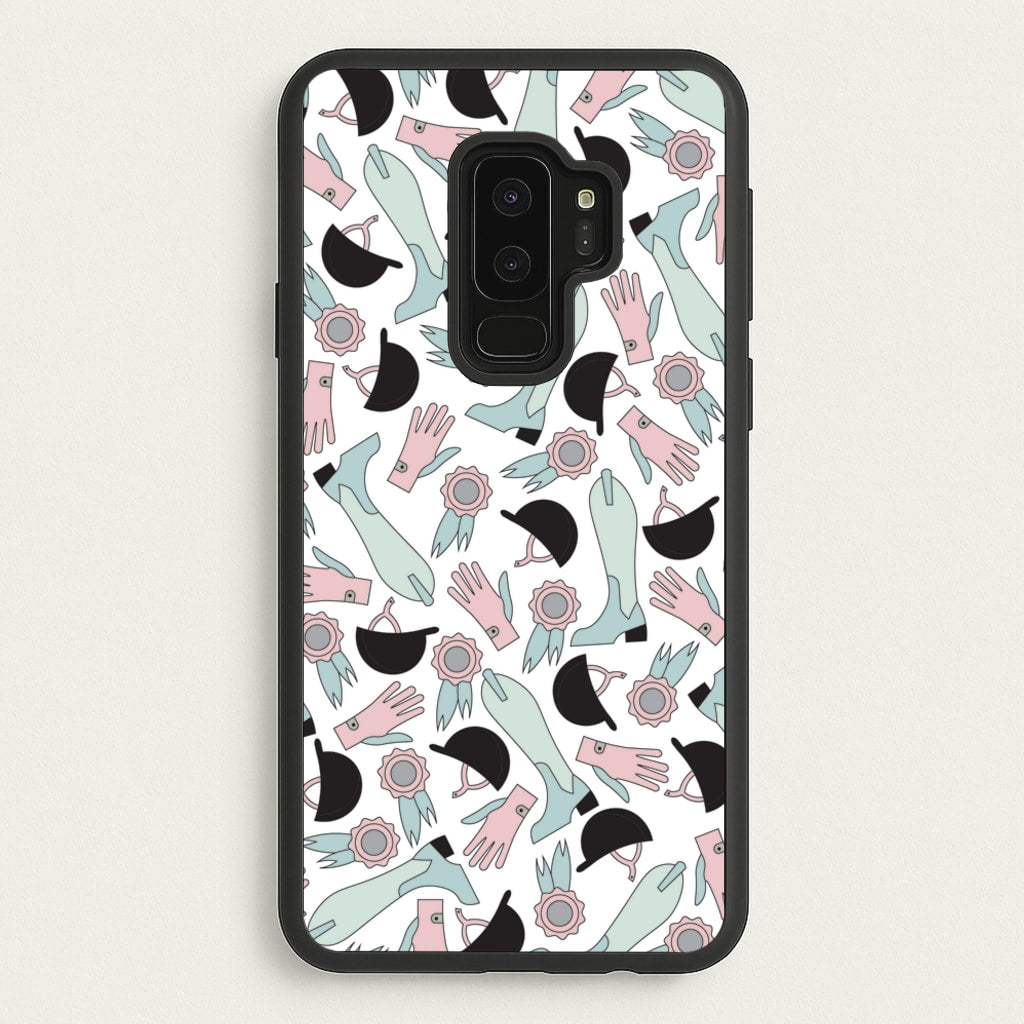 Clothing Patterns - Horses - Horses Phone Case for Galaxy S9 Plus
