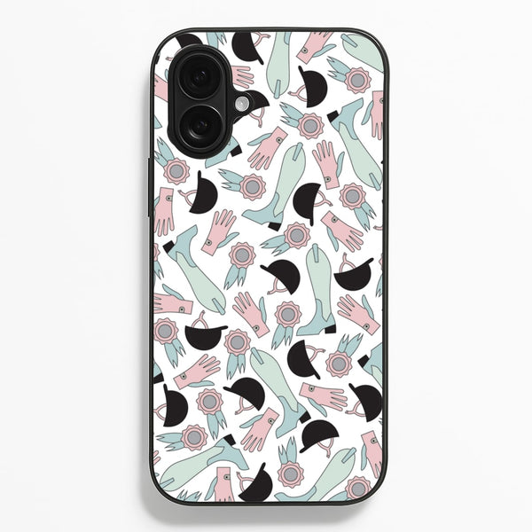 Clothing Patterns - Horses - Horses Phone Case for iPhone 16 Plus