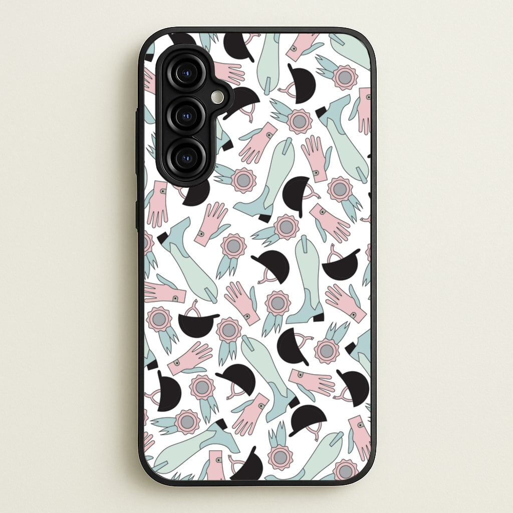 Clothing Patterns - Horses - Horses Phone Case for Galaxy A54