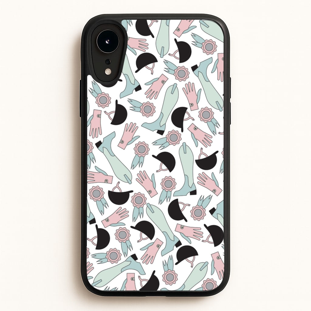 Clothing Patterns - Horses - Horses Phone Case for iPhone XR