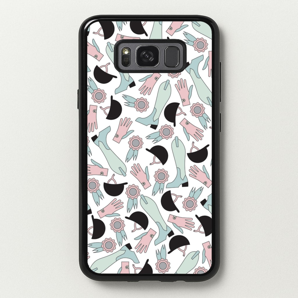 Clothing Patterns - Horses - Horses Phone Case for Galaxy S8 Plus