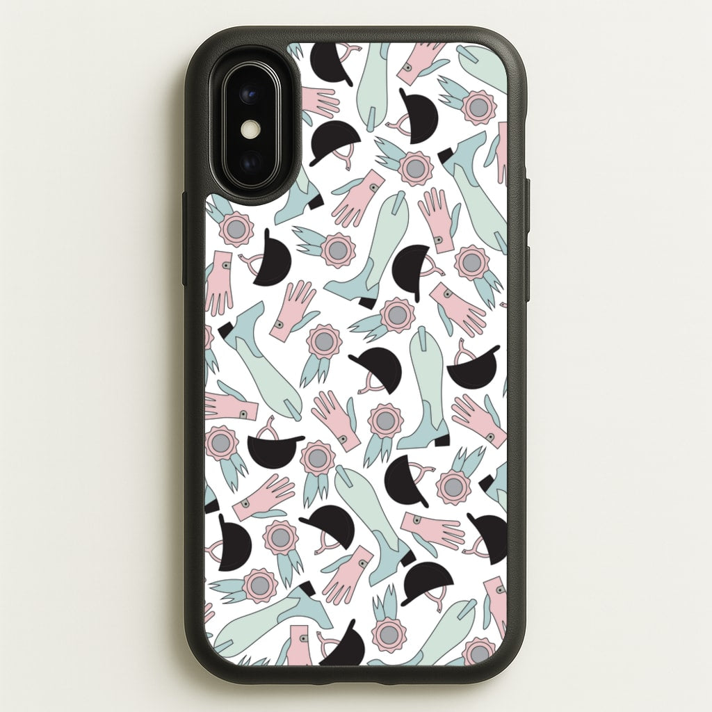 Clothing Patterns - Horses - Horses Phone Case for iPhone X / XS