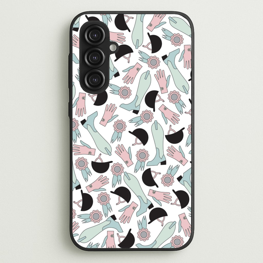 Clothing Patterns - Horses - Horses Phone Case for Galaxy S23FE